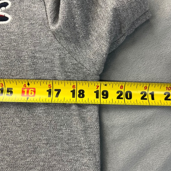 Lacoste LIVE Mens Gray Short Sleeve Oversized Logo Polo Shirt Size Small - Picture 4 of 8